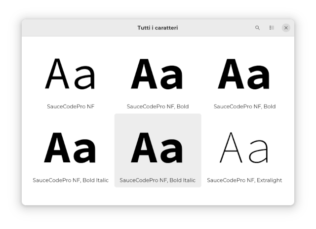 Font Manager