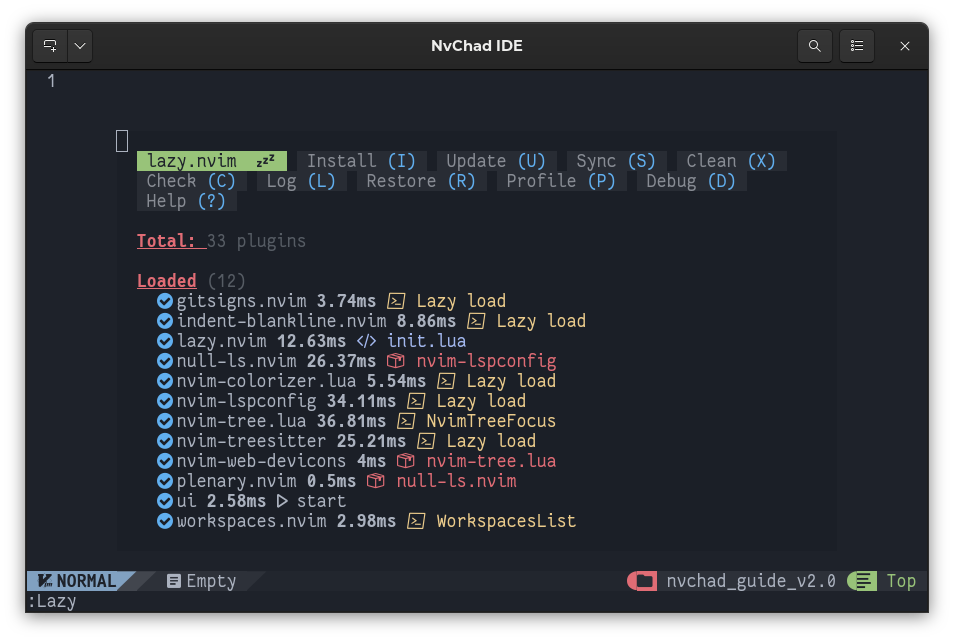 Lazy Nvim